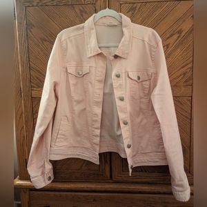 Pink Denim Jacket